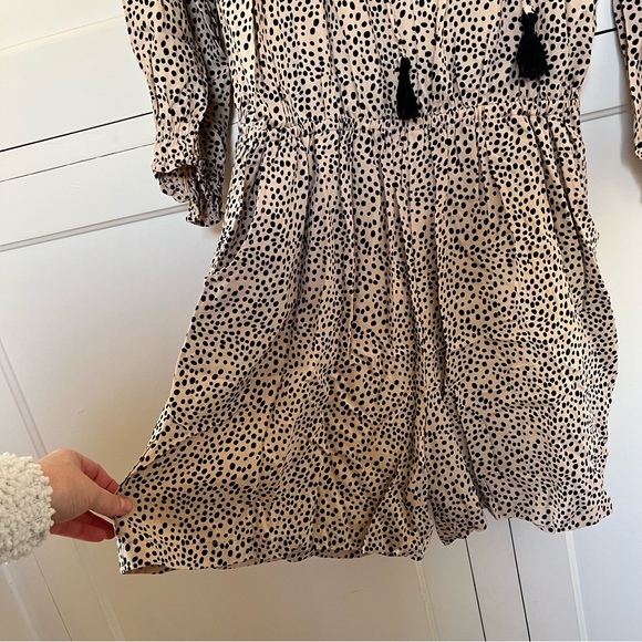 ANTHROPOLOGIE Black Tan Romper by Beachgold Size Small NWT - Picture 7 of 13